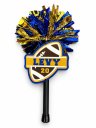 Personalized Football Spirit Pom Pom | Custom Player Name & Number Cheer Stick | Team Spirit Wand | Football Mom Gift
